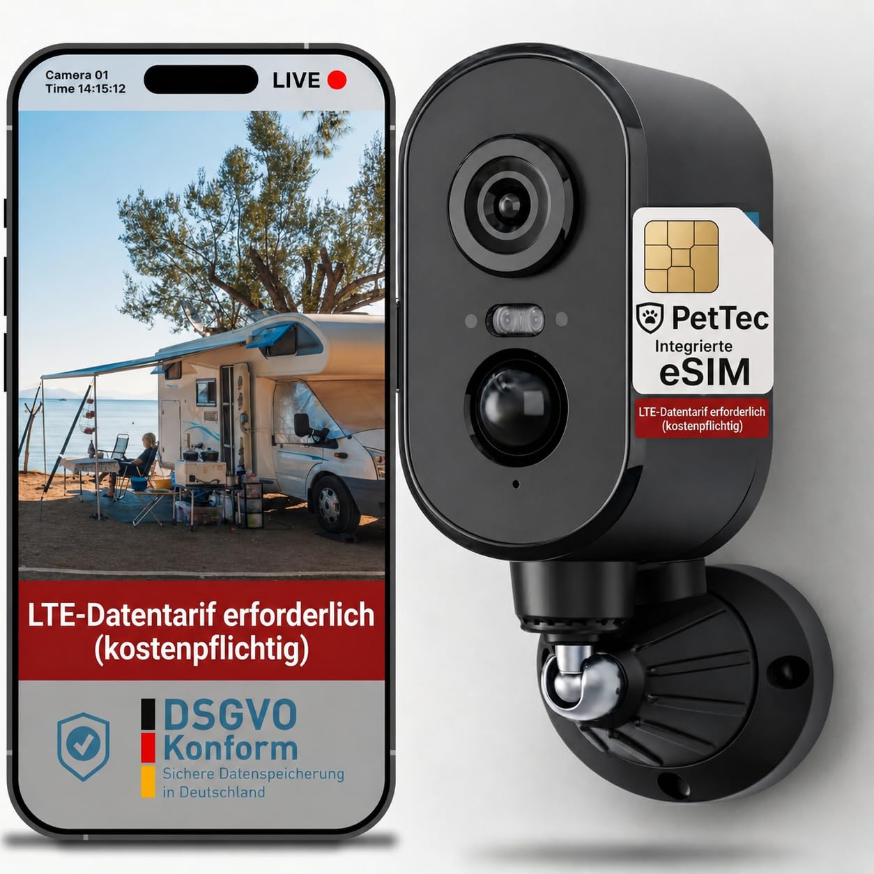 Pet Cam Free 4G - Telecamera per animali domestici
