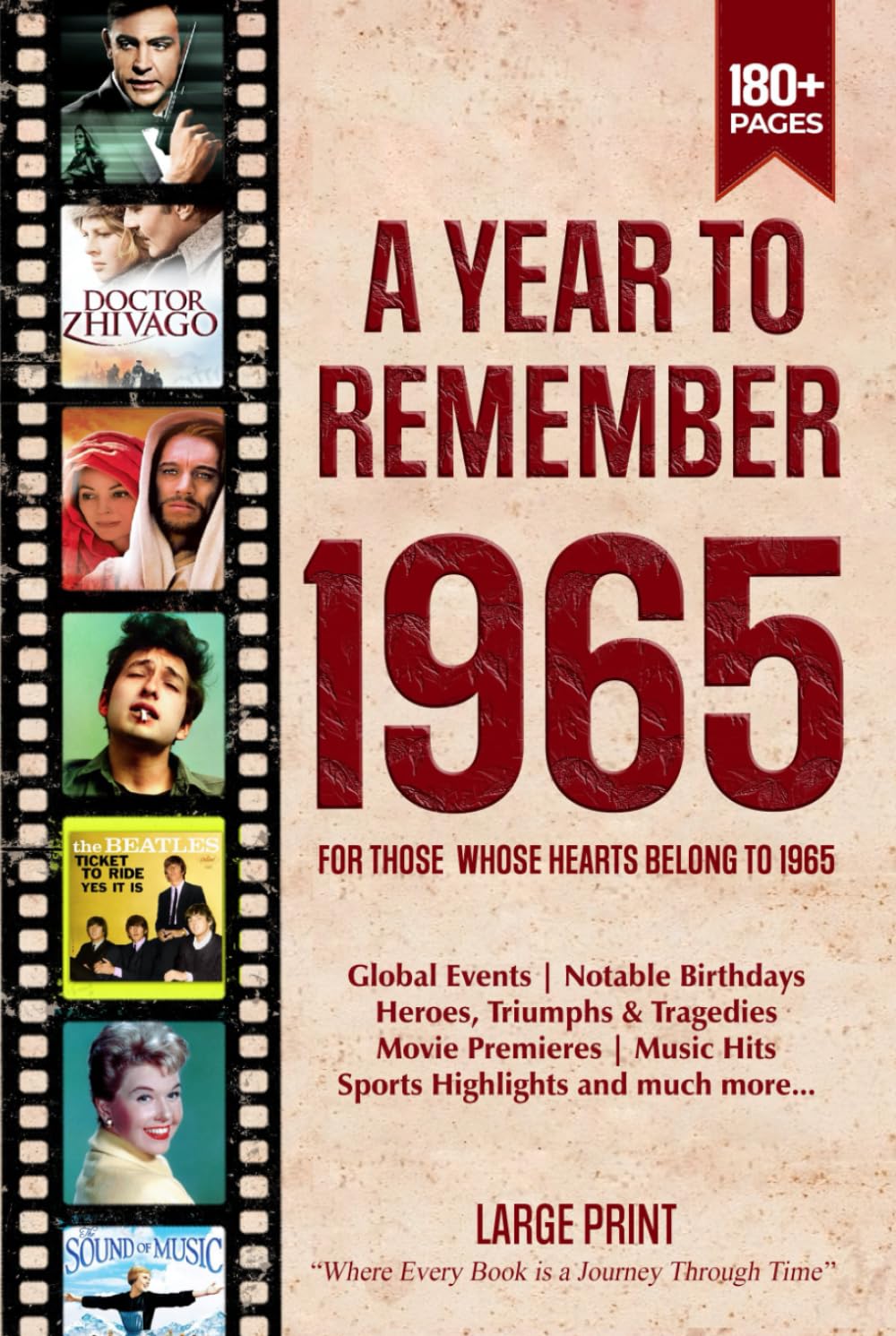 A Year To Remember 1965 History Book: A Nostalgic Tribute for the Radio Babies with Heartfelt Memories of 1965 – An Ideal Gift for Birthdays, Anniversaries, and Special Occasions