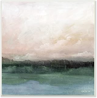 Stupell Industries Rocky Sea Scenic View Impressionist Sublime Cloudy Skies, Design by Stellar Design Studio