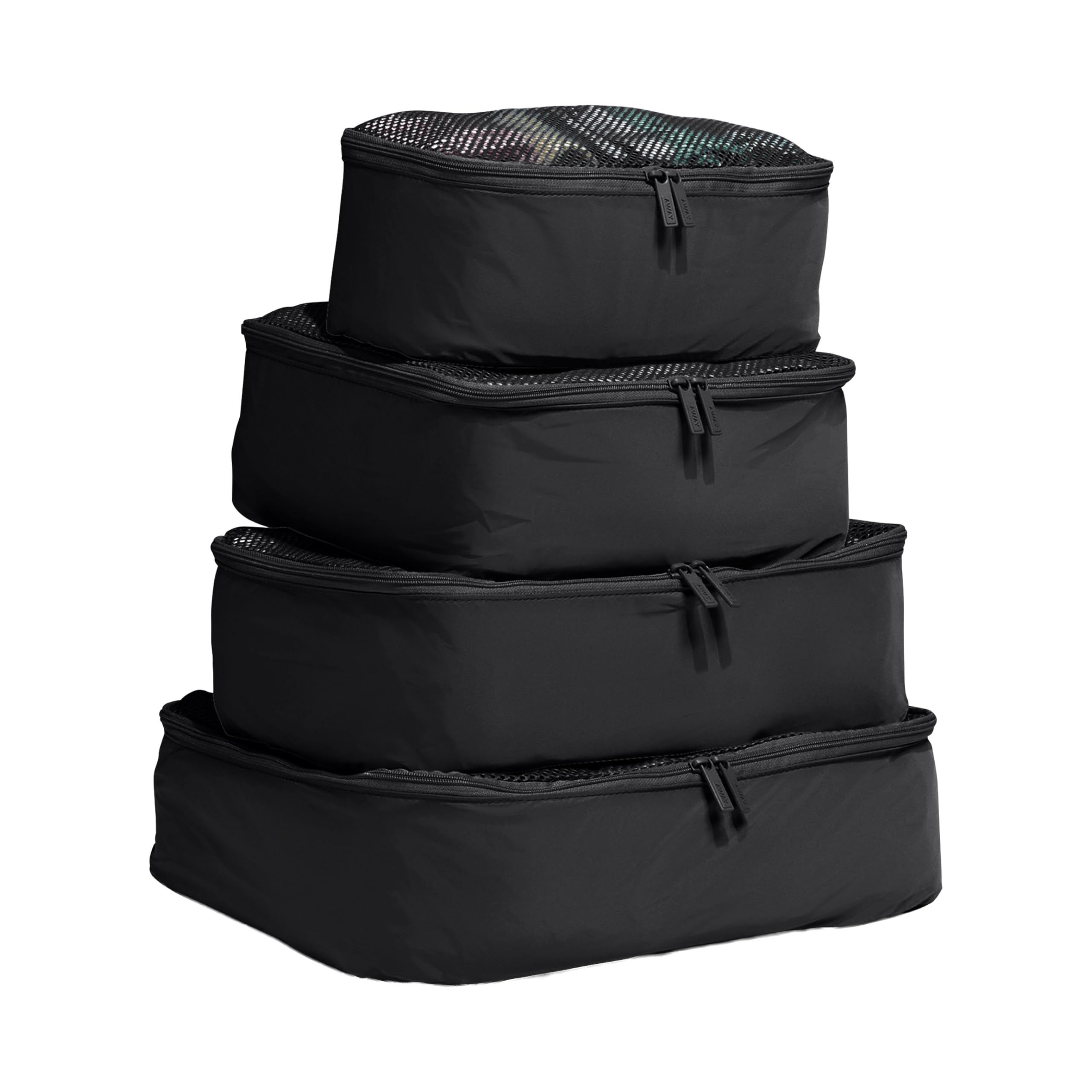 Insider Packing Cubes Set of 4, Lightweight Travel Luggage Organizers