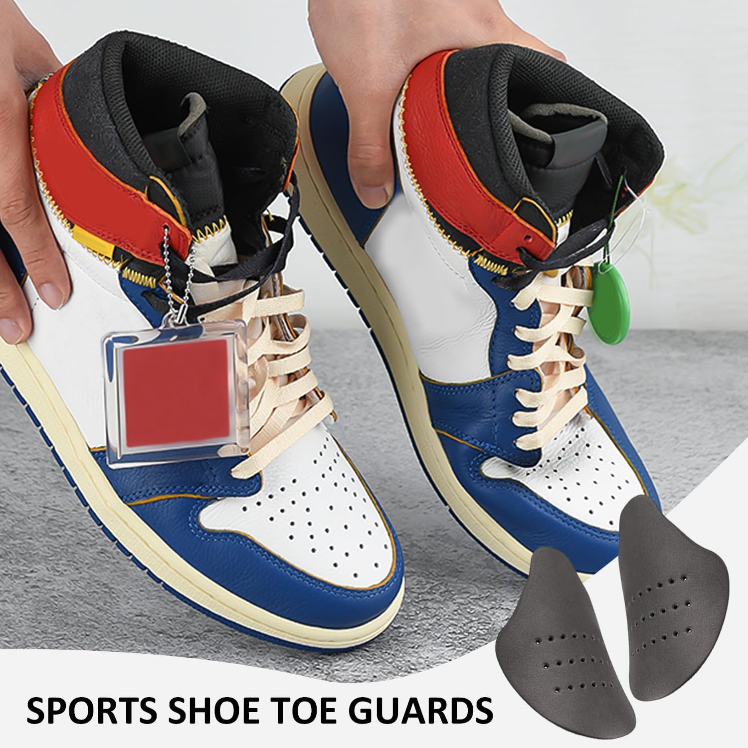 6 pares de protector de zapato y antiarruga, accesorios suaves para botas y zapatos, protección antiarrugas, negro