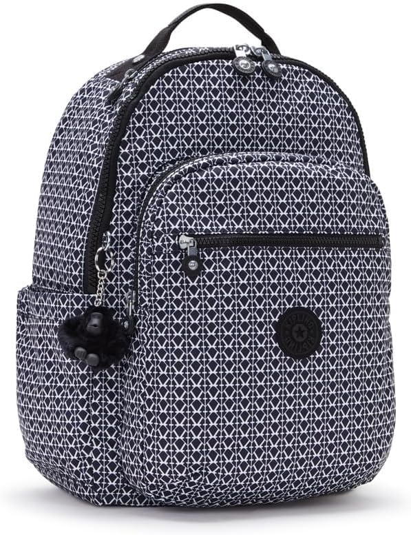 Kipling Women's Seoul 15" Laptop Backpack, Durable, Roomy with Padded Shoulder Straps, Built-In Protective Sleeve - Image 4