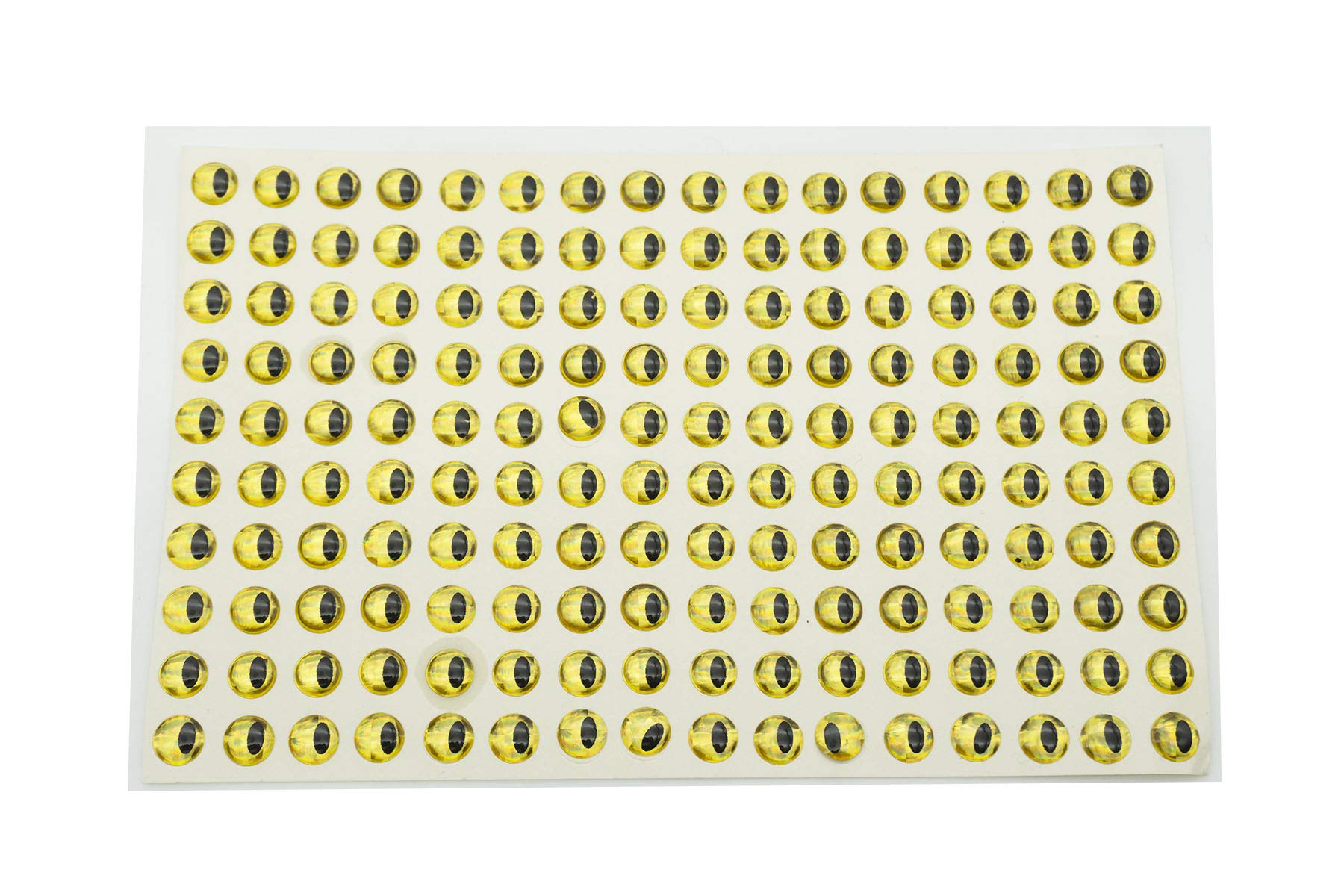 Fishing Lure Eye 3D Soft Down Pupil Eye Holographic Lure Eyes Making Fly Tying Fake Fish Eyes DIY Lifelike Realistic Artificial Holographic Fake Eyes