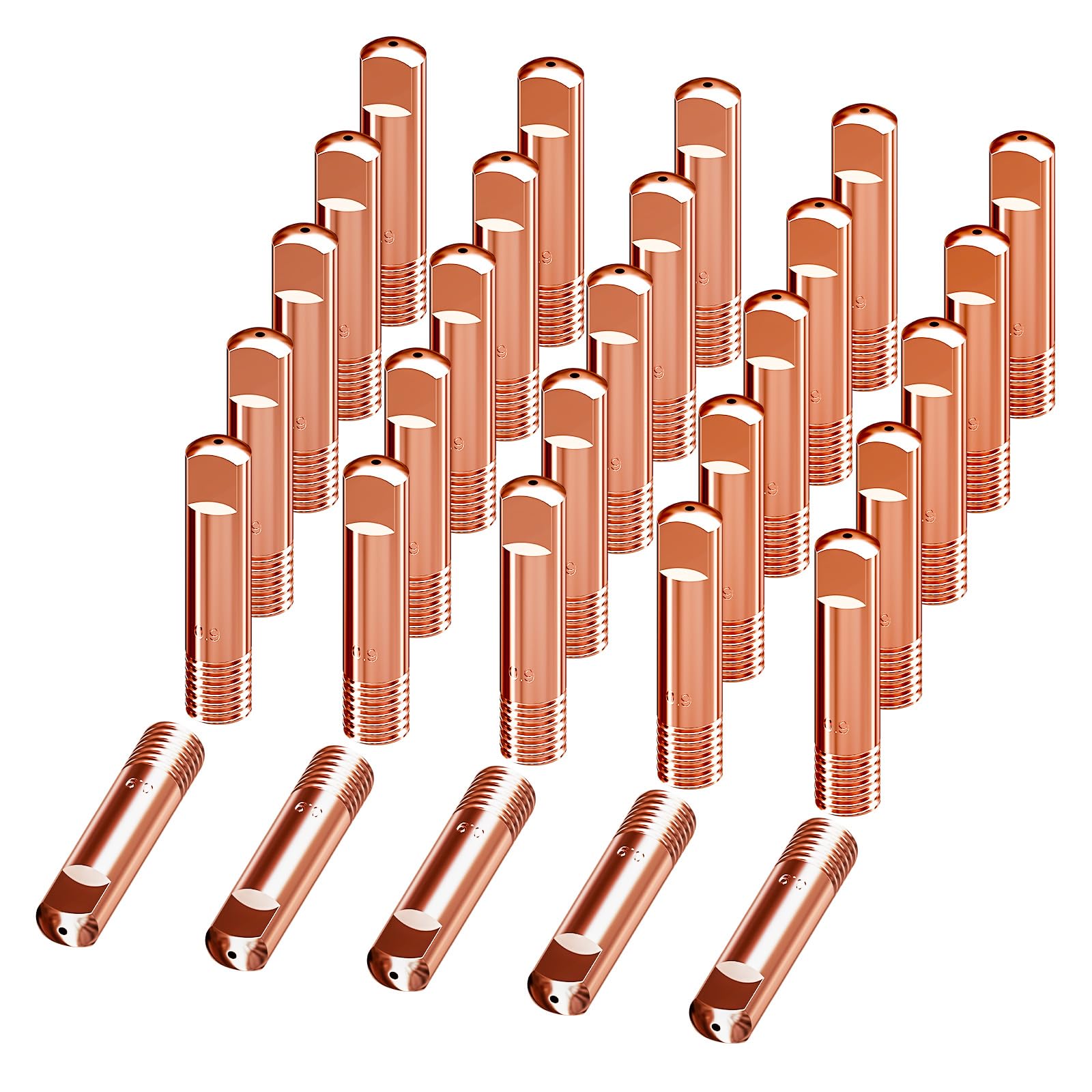 Embouts de soudage Mig usinés haute précision pour pistolet Lincoln 100L