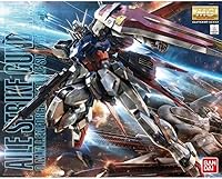 Vista 2 de Aile Strike Gundam de Bandai Hobby MG. Kit de modelo de figura de acción en escala 1 en 100.RM.