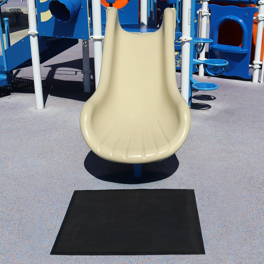 Rubber-Cal Playground Slide Landing Mat - 29" x 32" — Amazon image 6