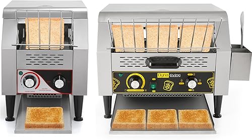 Paquete Dyna-Living 150 rebanadashora y 450 rebanadashora tostadora comercial con transportador para restaurante o panadería disponible en Yaxa Colombia