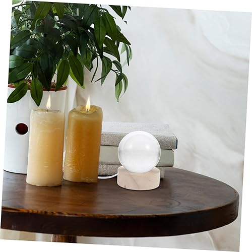 Miniatura 5 de DECHOUS Luz nocturna de cristal de luna para niños y niñas, lámpara de proyección de luz decorativa de mesa para decoración de habitación de niñas