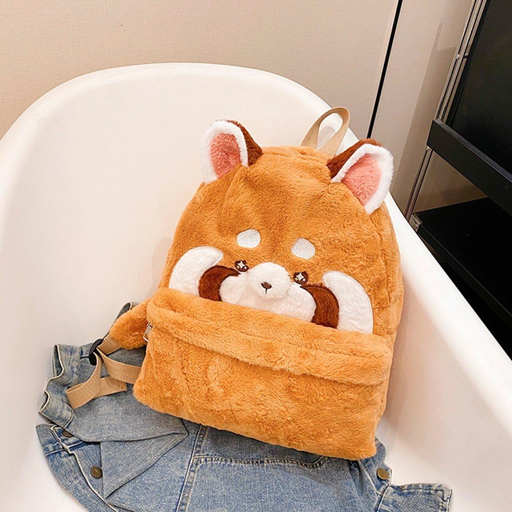 Amazon.co.jp: リュック かわいい レッサーパンダ 柔らかい ぬいぐるみ
