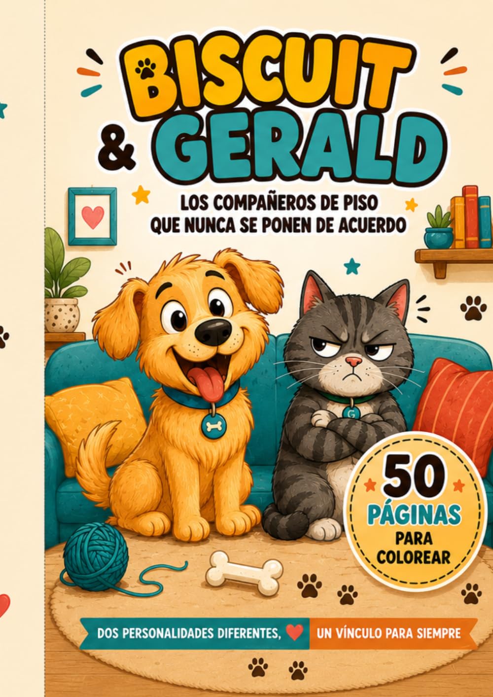 BISCUIT & GERALD: LOS COMPAÑEROS DE PISO QUE NUNCA SE PONEN DE ACUERDO