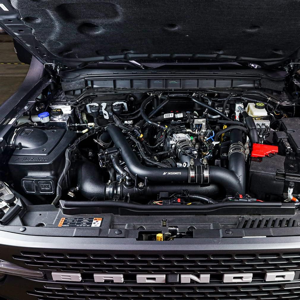 Mishimoto Performance Intercooler Pipe Kit, Fits Ford Bronco 2.7L EcoBoost 2021+