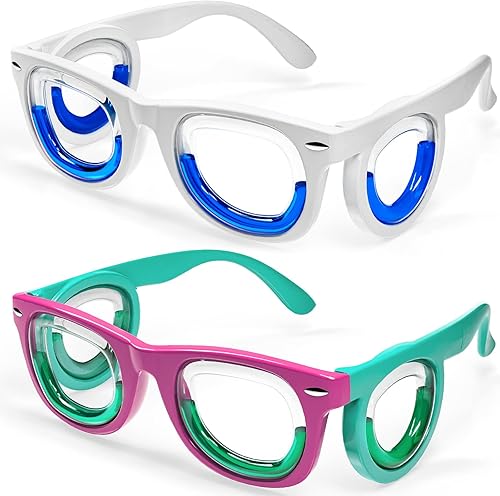 Lentes inteligentes antimareo para niños, anteojos líquidos ultraligeros portátiles para aliviar náuseas, mareo, mareo, mareo, mareo, mareo,