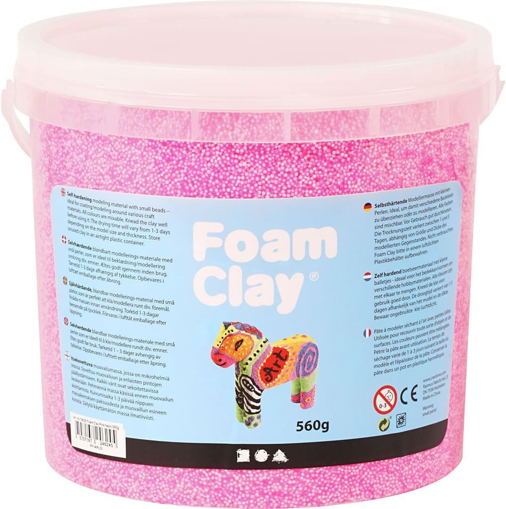 Foam Clay®, neon Pink, 560g