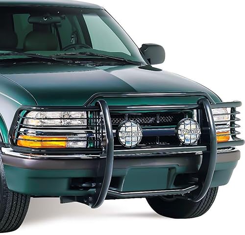 Miniatura 5 de DNA Motoring GRILL-G-012-BK - Protector de rejilla para cepillo de parachoques delantero compatible con 98-04 BlazerSonoma