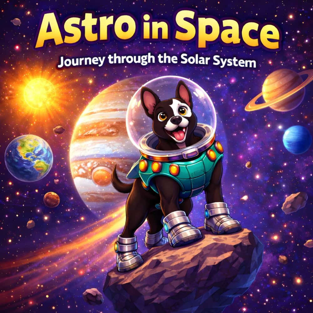 Astro in Space: Journey Through the Solar System