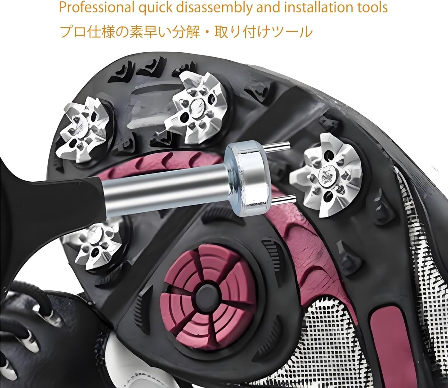 20 Pcs Golf Spikes Replacement Kit - Golf Shoe Cleats with Removal Wrench - Compatible with Nike、Adidas、 Footjoy、 Ecco 、Footjoy、New Balance、Under Armour、Callaway
