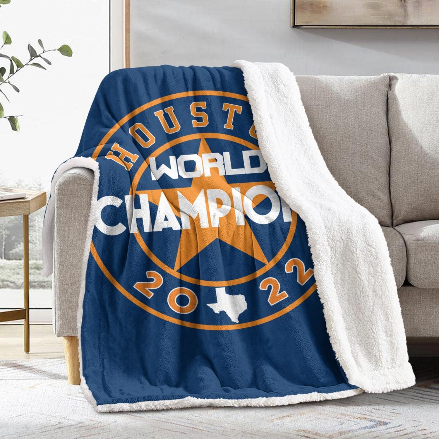 Houston Champions Blanket 2022 2023 Series , Ideal Gifts