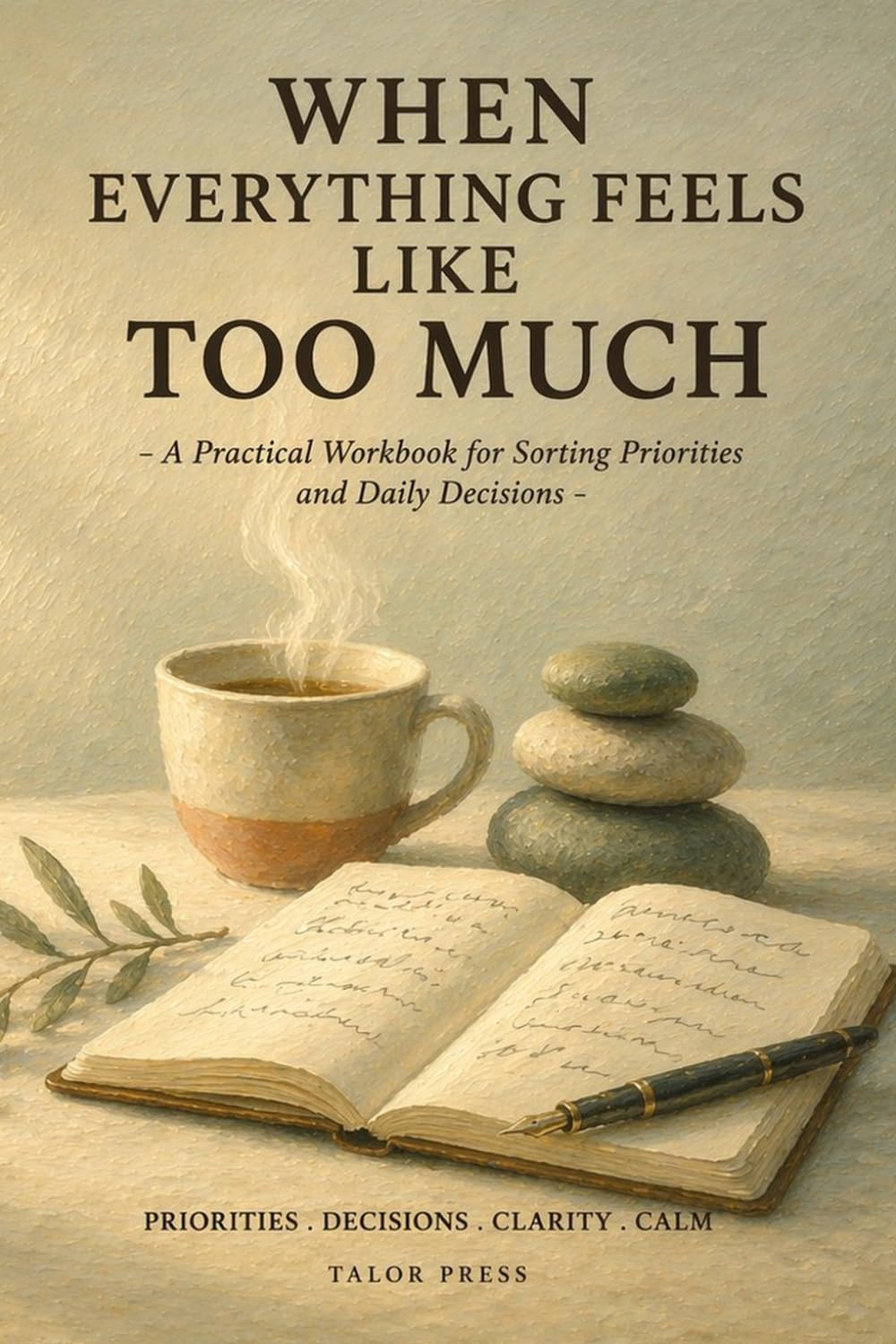 When Everything Feels Like Too Much: A Practical Workbook for Sorting Priorities and Daily Decisions