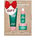 I DEW CARE Blemish Heartleaf Skincare Set - Kitten My Balance On | Foam Cleanser & Wash-off Mask & Serum, Gentle Skincare, Soothe & Balance, Stocking Stuffers, Gift For Girls, Teen Girls Skin Care Kit
