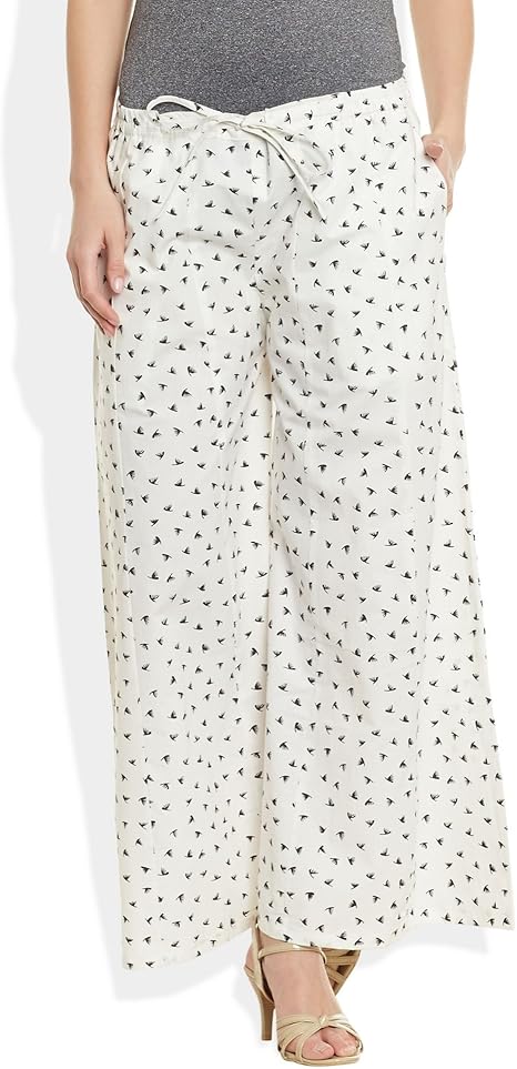 Pantalón Algodón Blanco Mujer Cambio - Maria Luisa Maestre®
