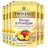 Vista 58 de Twinings Gingerbread Joy Té Negro en Bolsas Envueltas Individualmente, 20 Unidades (Paquete de 6), Jengibre y Canela, Con Cafeína, Disfrute Caliente