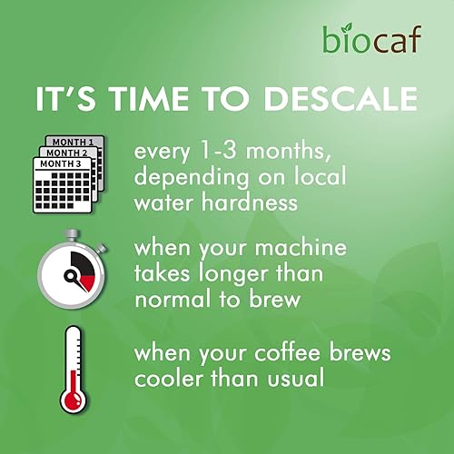 Miniatura 4 de Urnex Máquina de café expreso Full Circle – 2 paquetes de un solo uso – Polvo descalcificador seguro en Keurig Delonghi Nespresso Ninja Hamilton