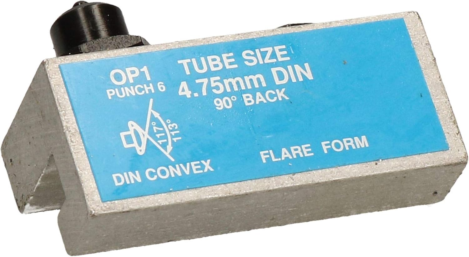 AB Tools Brake Flaring Tool Punch for 4.75mm Pipe Metric Fittings Single Flares Former