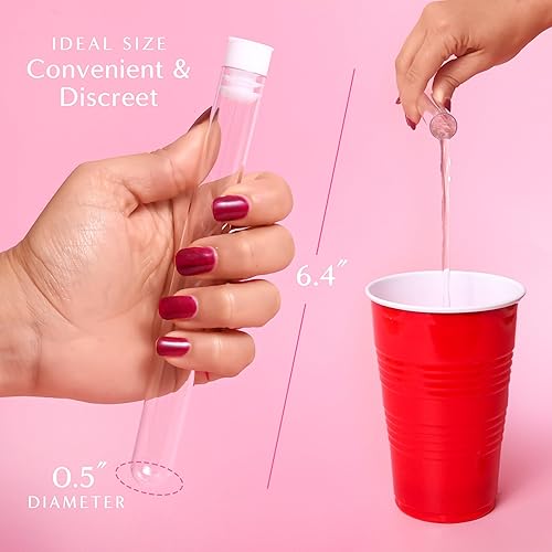 Miniatura 6 de Tampon Flask Kit  Tubos de bebidas disfrazados para contrabando de bebidas, conciertos, clubes, tubos de plástico de grado alimenticio sin fugas con