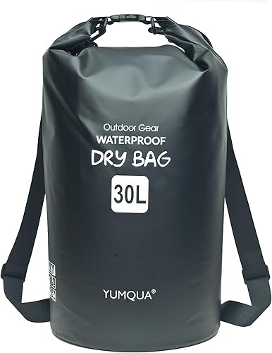 Miniatura 10 de YUMQUA Mochila impermeable de 5L10L20L30L40L, bolsas de almacenamiento impermeables flotantes para kayak, canotaje, natación, senderismo, camping y
