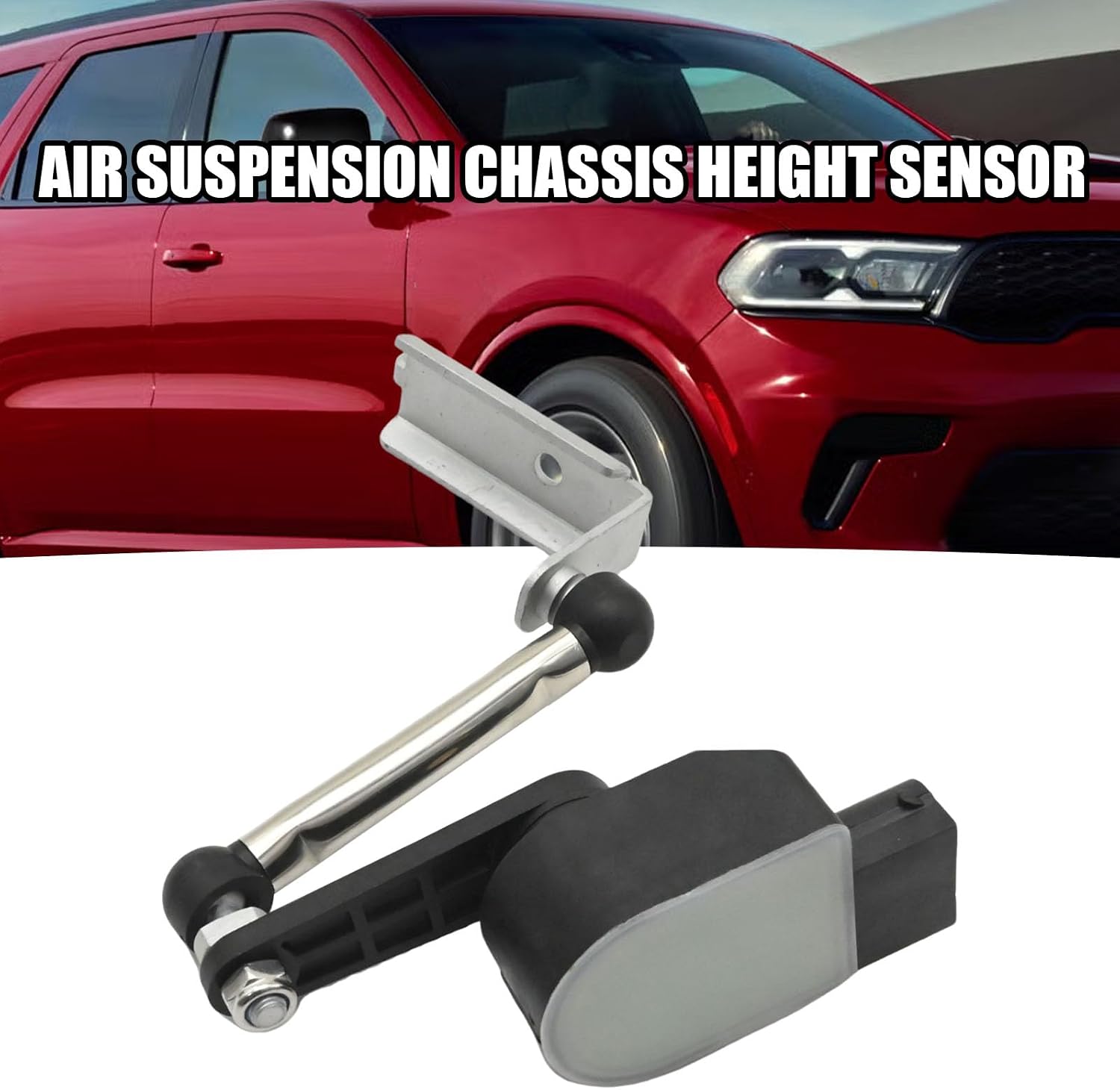Saihisday 56038913AA Air Suspension Ride Height Level Sensor, Replacement for Dodge Durango, Replacement for Jeep Grand Cherokee 2011-2015, Replaces 68164814AA 68164814AB