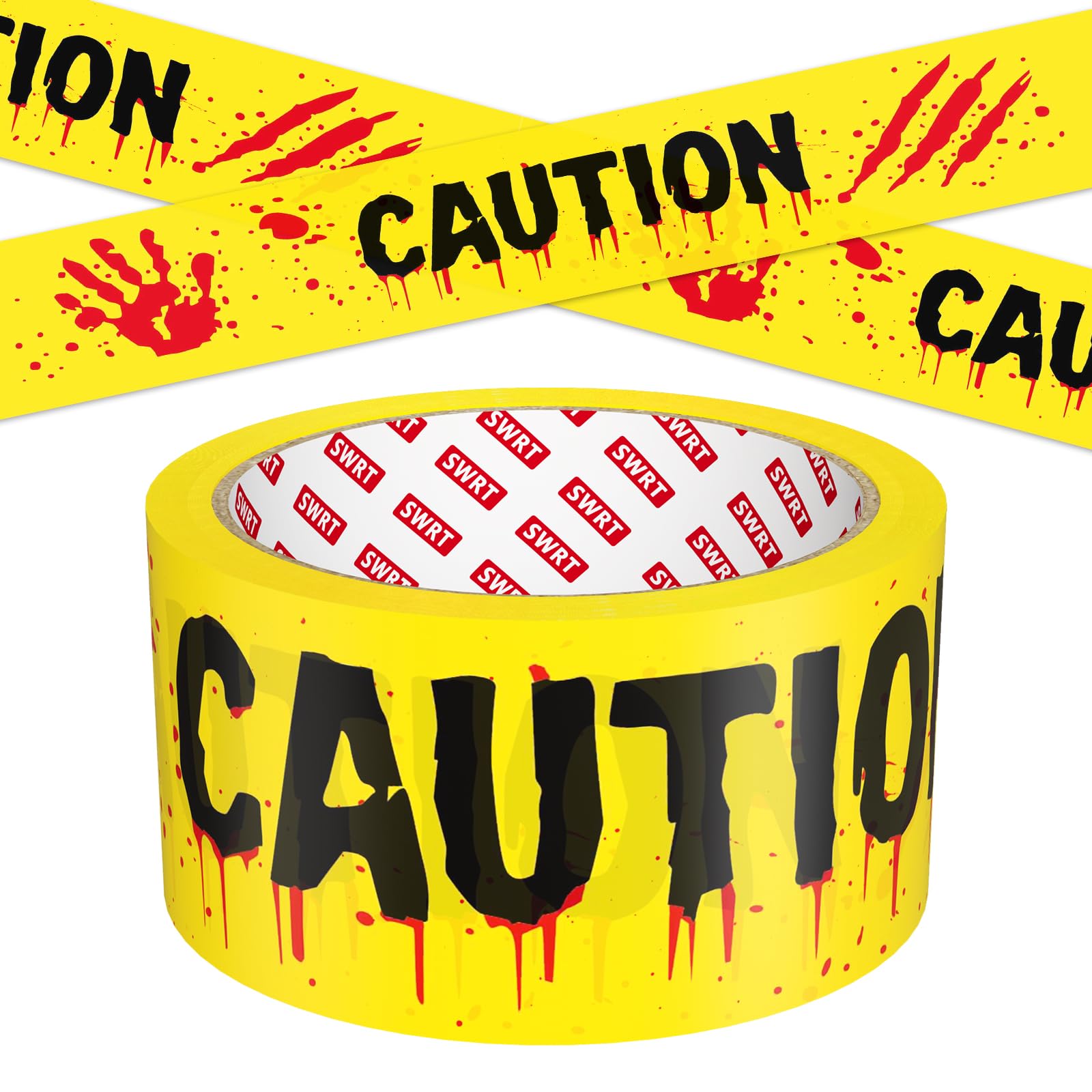 Halloween Caution Tape - Spooky Decorations -1 Halloween Caution Tape - Spooky Decorations -1