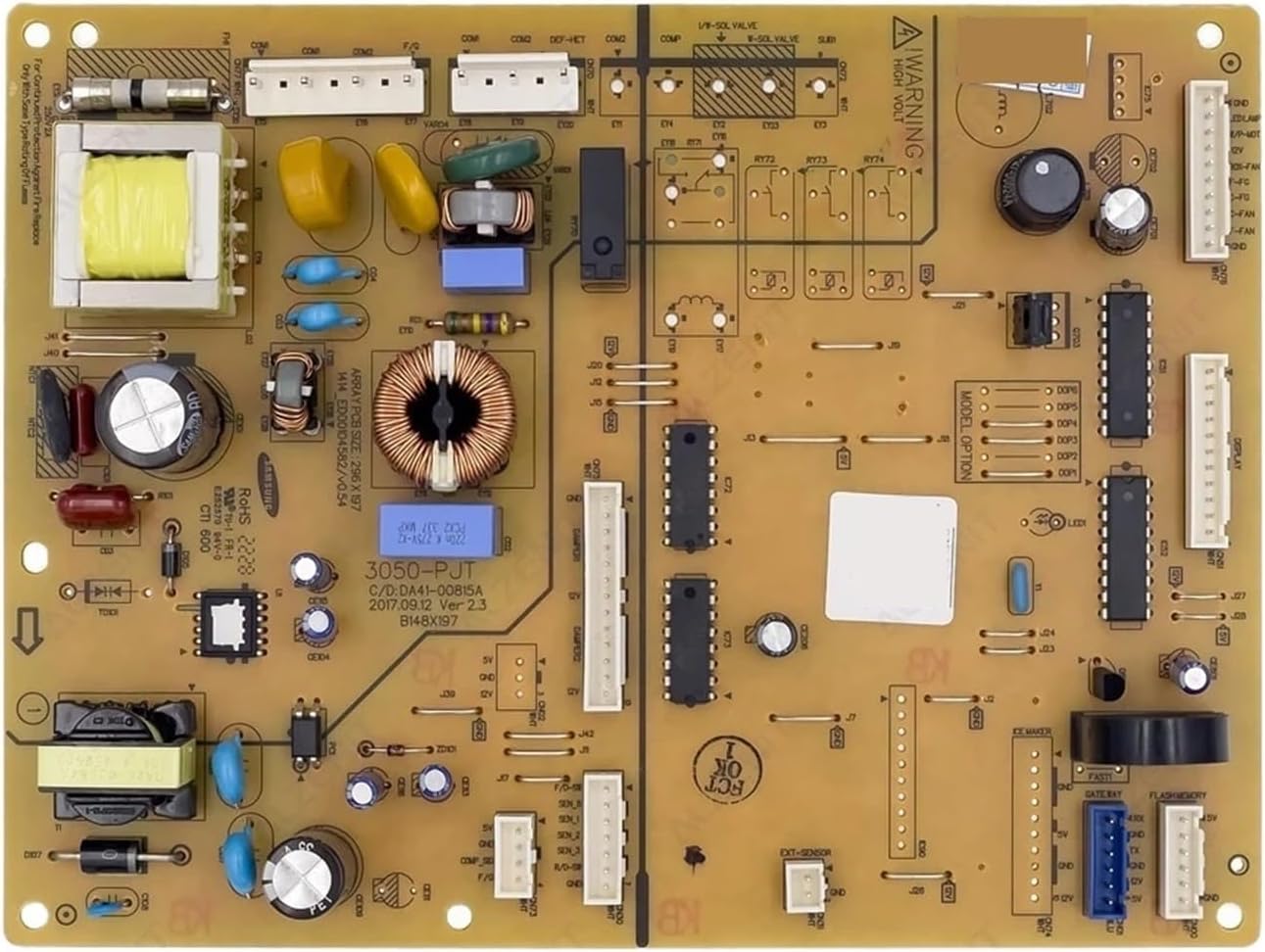 Refrigerator Control Board DA92-00462D ,Compatible for Samsung，Circuit PCB DA41-00815A Fridge Motherboard Freezer Parts