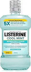 Listerine Enxaguante Bucal Cool Mint Sem Álcool, 1L