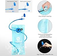 Vista 6 de Nepest Hydration Pack Backpack for Women & Men, Lightweight Water Backpack with 2L Water Bladder for Hiking Cycling Running Biking