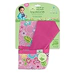 green sprouts Easy-wear Long Sleeve Bib | Waterproof Protection | Flipped Pocket, Soft Material, Easy Clean Smock
