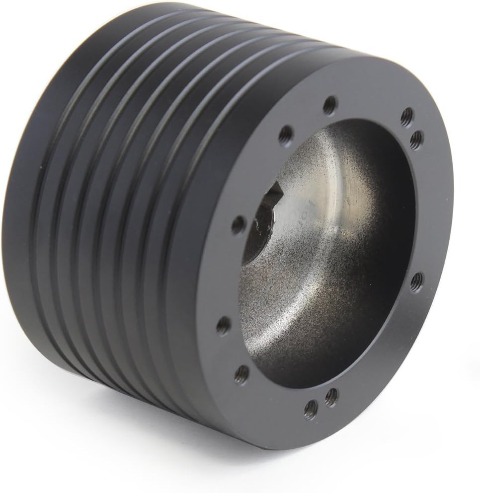 Forever SharpMarine Boat Black Hub Adapter Keyway For Steering Wheel Momo Grant 5 and 6 hole
