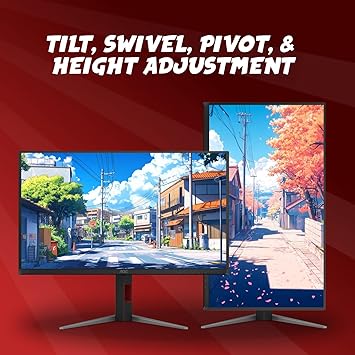 AOC Q27G4ZD 27 QD OLED Gaming Monitor, QHD 2560 x 1440, 240Hz 0.03ms, HDMI 2.0 x2, Display Port x2, G-Sync Compatible, Console Gaming Ready, 3-Year Zero-Bright-Dot