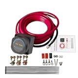 RANSOTO Dual Battery Isolator Kit 12 Volt 140 Amp Voltage Sensitive Relay Complete VSR Double Battery Automatic Charger Battery Disconnect Switch Battery Isolator 12v