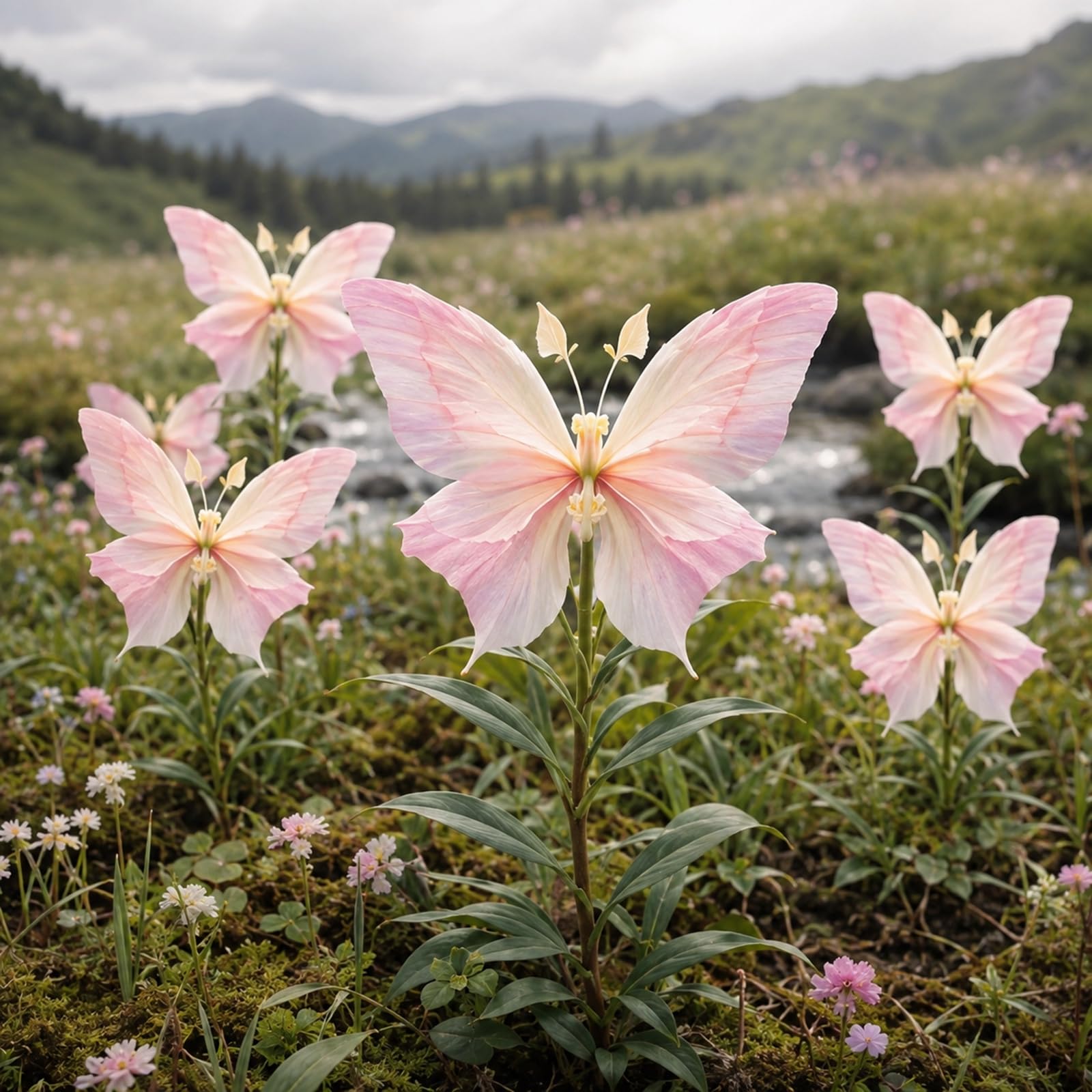 Perennial-Butterfly Lily Bulbs for Planting, Beautiful Garden Flowers Plant Bulbs,Garden Flowers,Wedding Flowers,Hardy Perennial-2 Bulbs-H