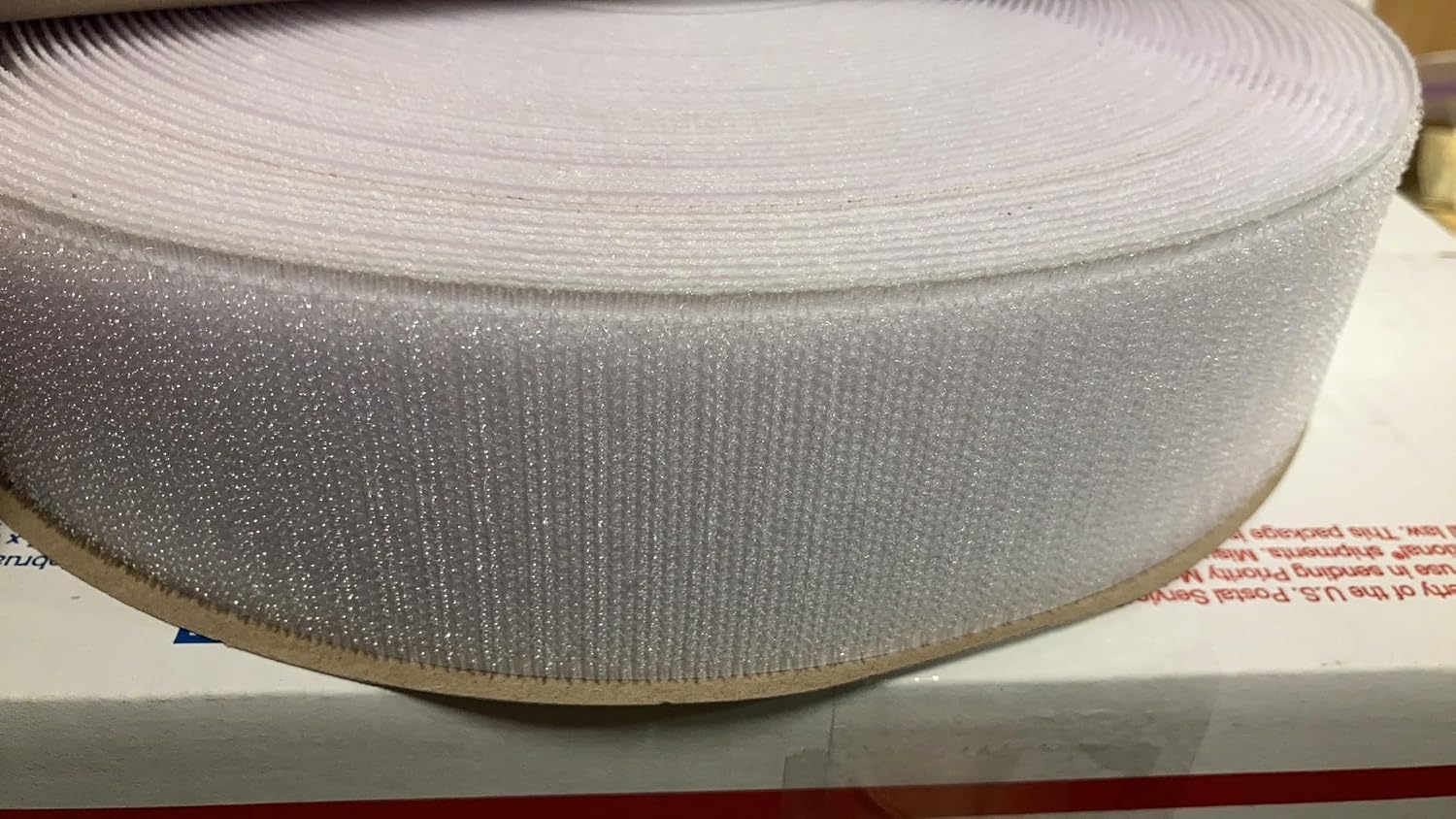Sew On Hook and/or Loop Fastener Tape 1" or 2" White Color (Hook and Loop, 2" x Full Roll)