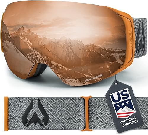 Miniatura 21 de Wildhorn Roca - Gafas de esquí para hombres y mujeres con protección antiempañamiento/arañazos 100% UV - Lente magnética - Gafas de nieve para