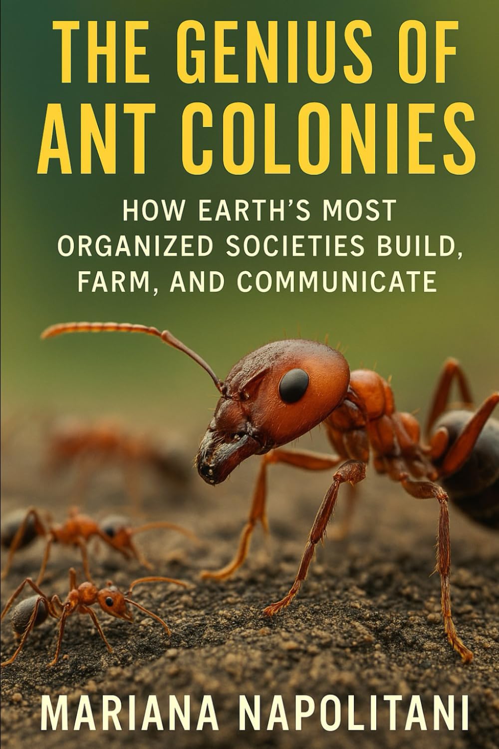 The Genius of Ant Colonies: How Earth’s Most Organized Societies Build, Farm, and Communicate: A Comprehensive Guide to Ants