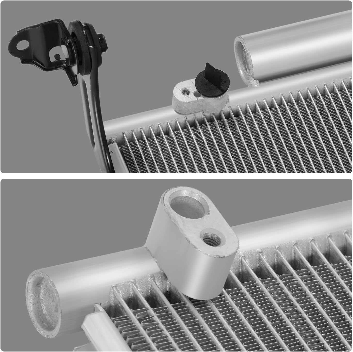 DNA MOTORING Aluminum Air Conditioning A/C Condenser Compatible with Toyota 4Runner 2010-2020, TO3030317, OEM-CDS-3870