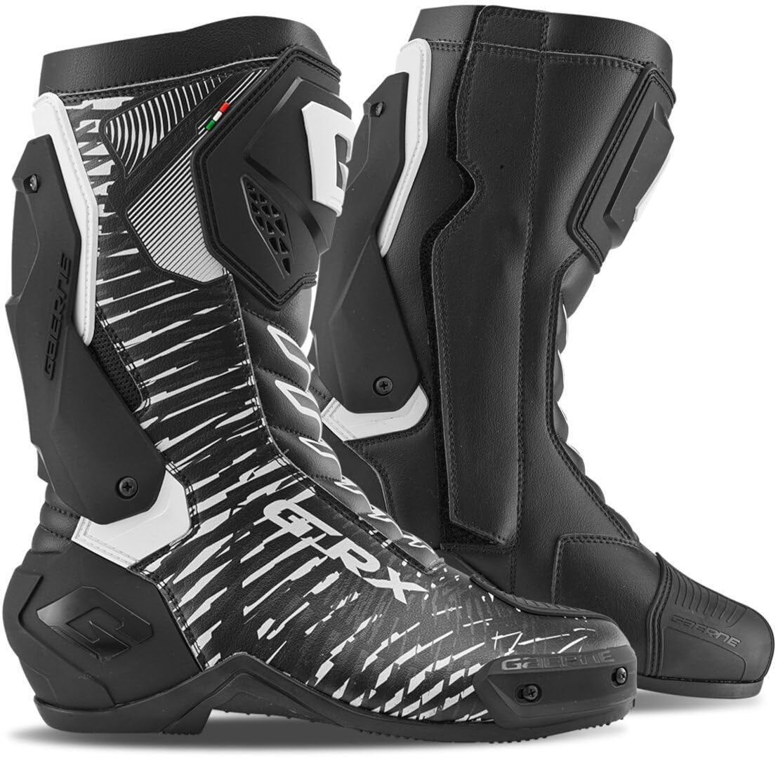 Gaerne GRX Buty motocyklowe, czarny/biały, 39