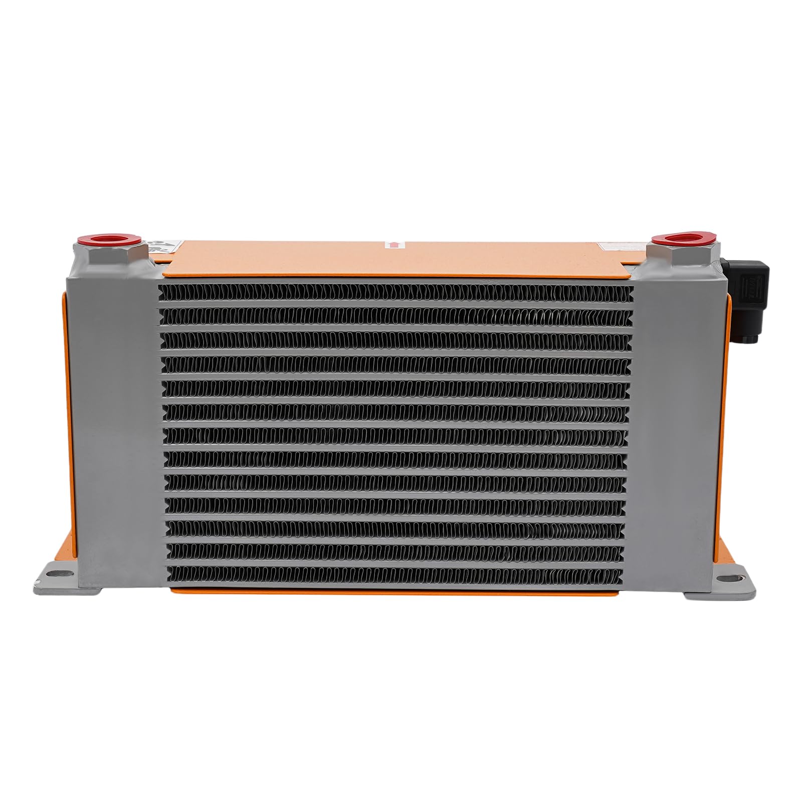 Refrigeratore dell'olio idraulico, CC 12 V, doppia ventola 60 l/min, refrigeratore dell'olio raffreddato ad aria, ≤ 2 MPa, 3000 kcal/h, raffreddato ad aria, per sistemi idraulici e trasmissioni