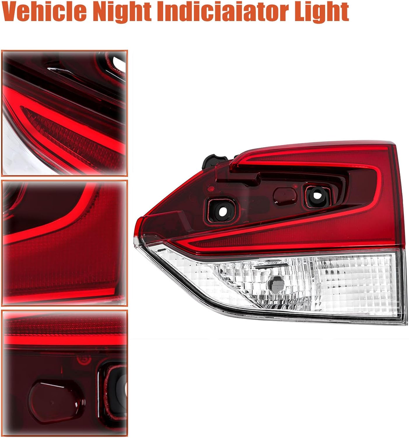 labwork Right Inner Rear Tail Light Replacement for Subaru Forester 2019-2021 Rear Tail Lamp Assembly 84912SJ080 SU2803109