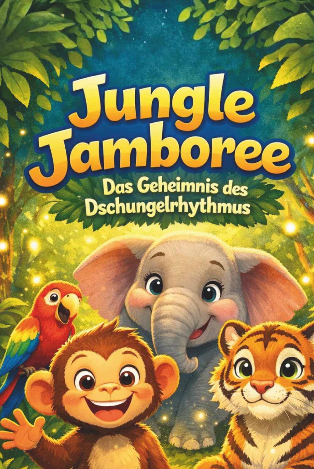 Jungle Jamboree – Das Geheimnis des Dschungelrhythmus: Ein liebevolles Kinderbuch über Freundschaft, Mut und Abenteuer