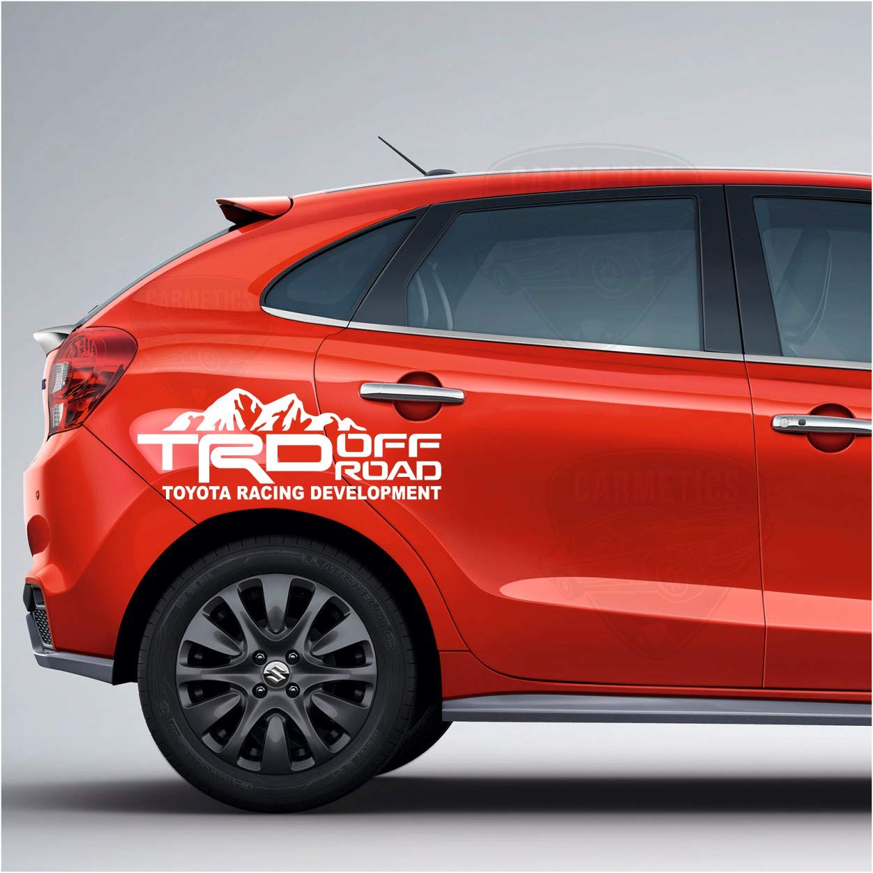 ONLY 3D decal ”NARDI x TRD CustomMade ONLY 3D decal ”NARDI x TRD