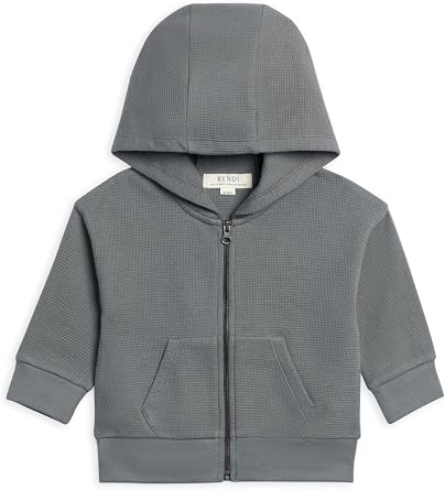 Colored Organics Long Sleeve Organic Cotton Baby Toddler Hoodie