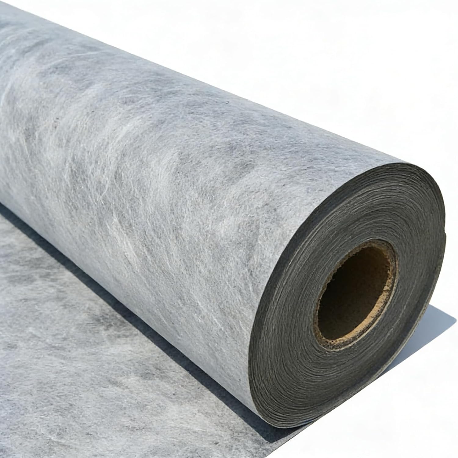 Large Size Waterproofing Membrane for Showers Bathrooms Floors | DIY-Friendly PE Underlayment Waterproof Membrane with High Tear Resistance 27-32 mil Thick(Size:1.15x50m(3.7x164ft),Color:White)
